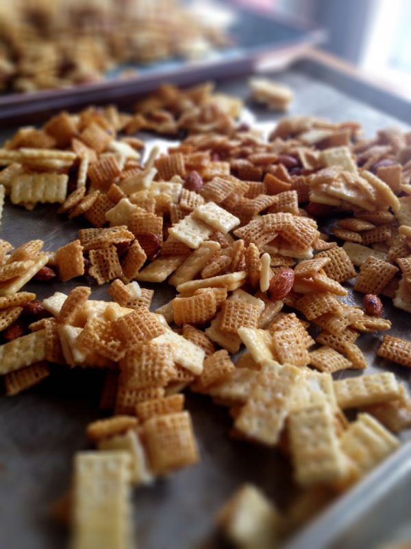 {Microwave!} Chex Caramel Crunch The Gingham Apron