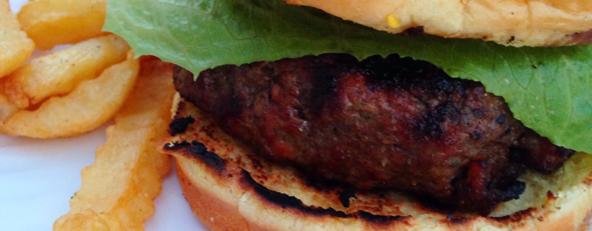 Bacon Blue Cheese Burger The Gingham Apron