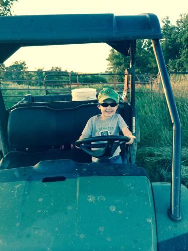 Thomas in summer