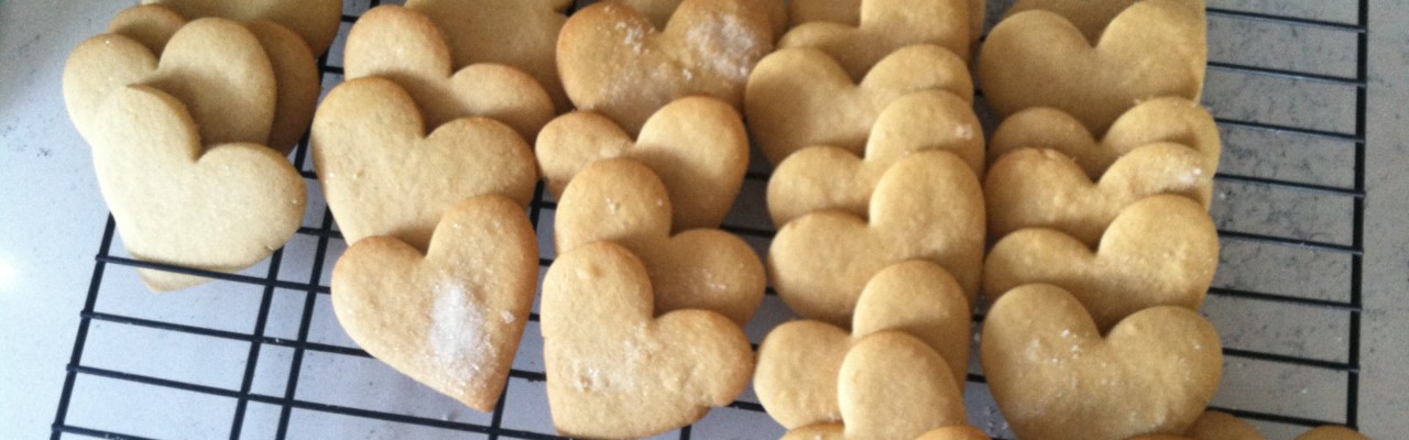 Valentine's sugar cookies