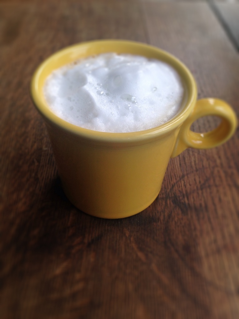 homemade latte 