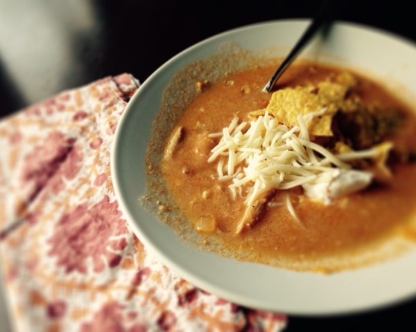 chicken enchilada soup- authentic and delicious