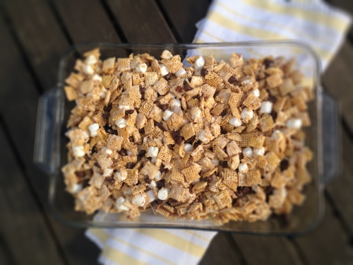 Chex Dessert Bars- simple, gooey, and yummy! And gluten free.