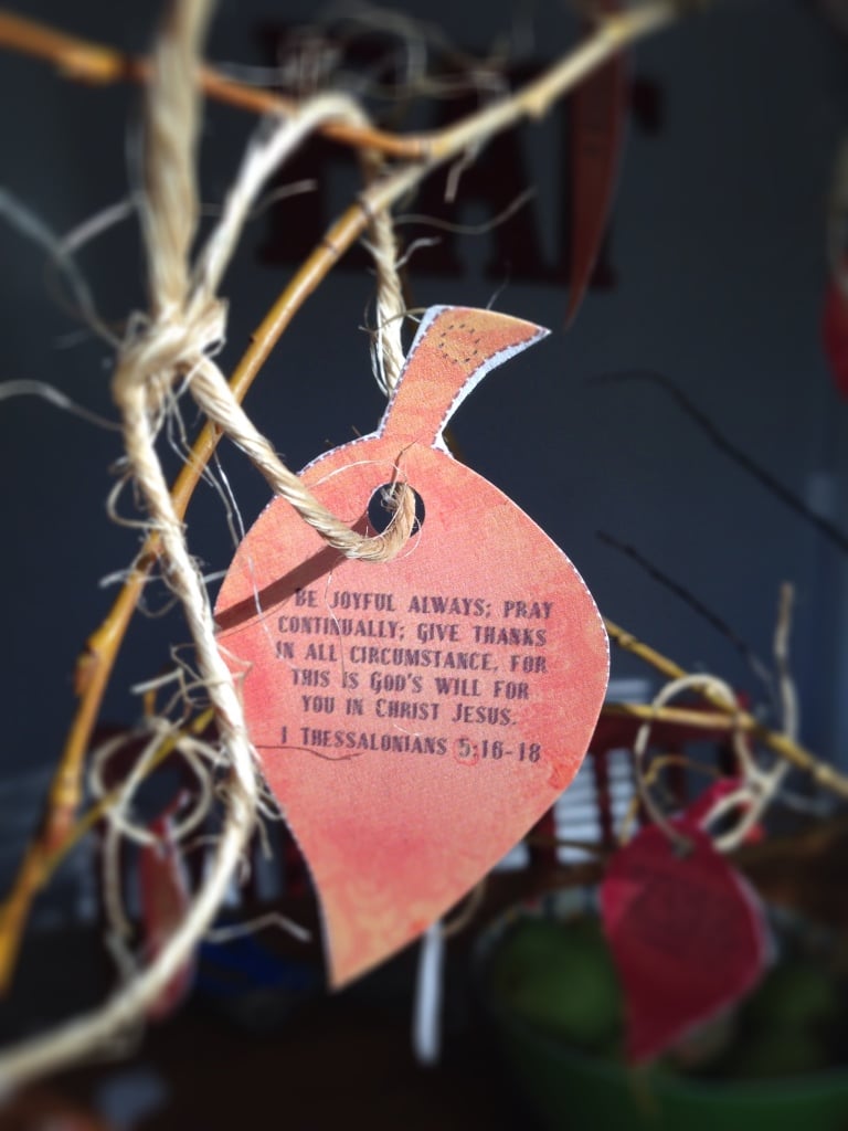 A Family Thanksgiving Tree 1