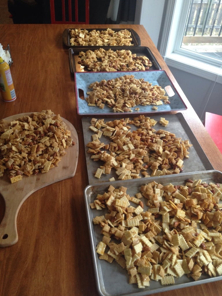 {Microwave!} Chex Caramel Crunch The Gingham Apron