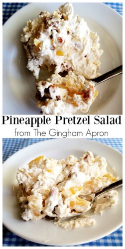 Pineapple Pretzel Salad