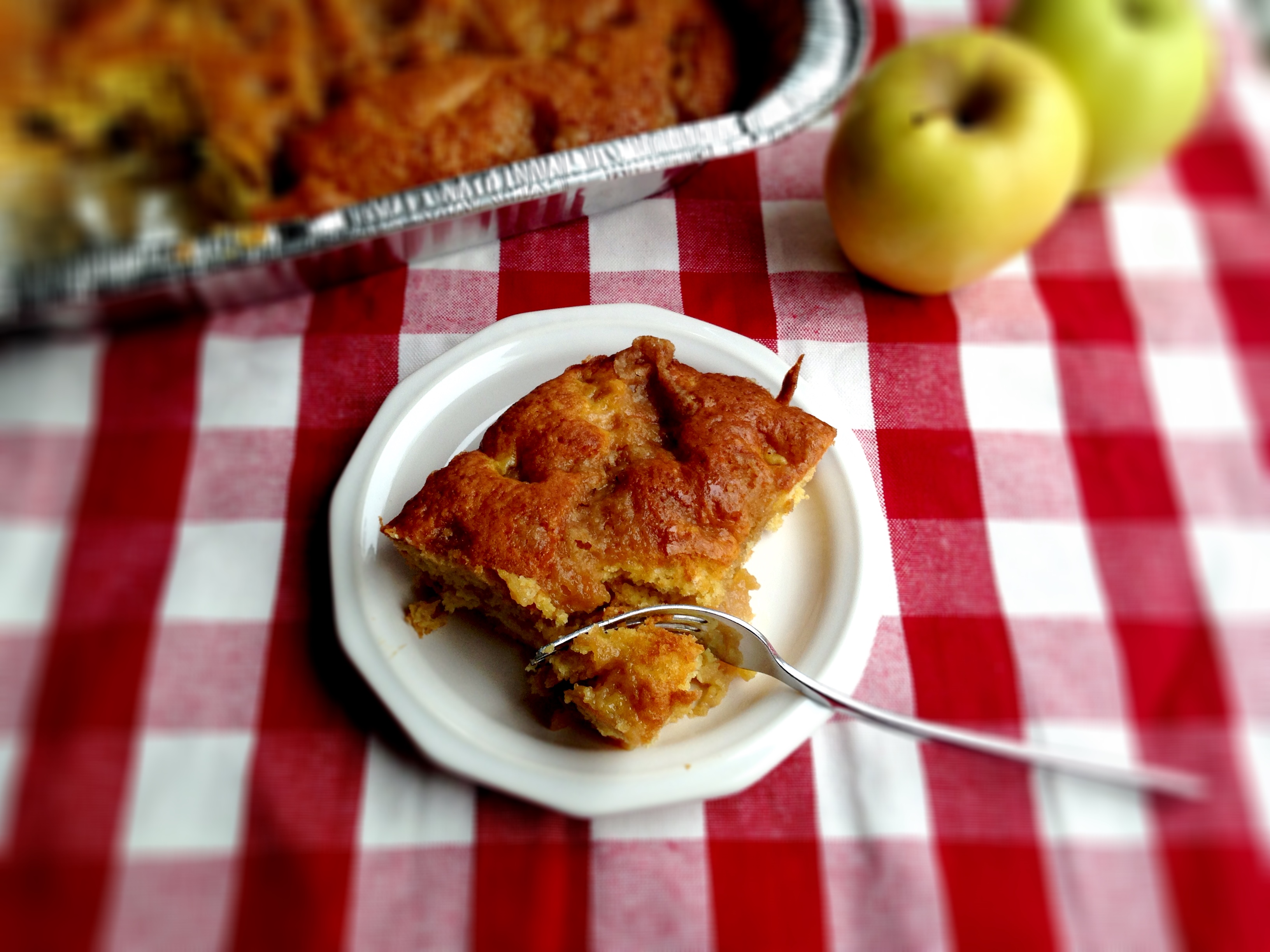 Fruit Coffee Cake The Gingham Apron