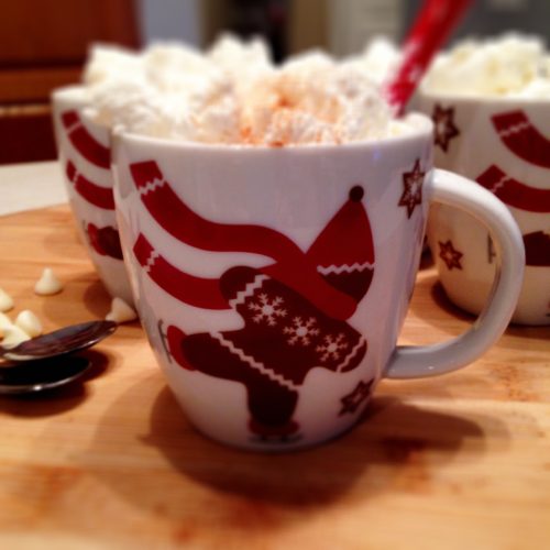 Gingerbread White Hot Chocolate 4