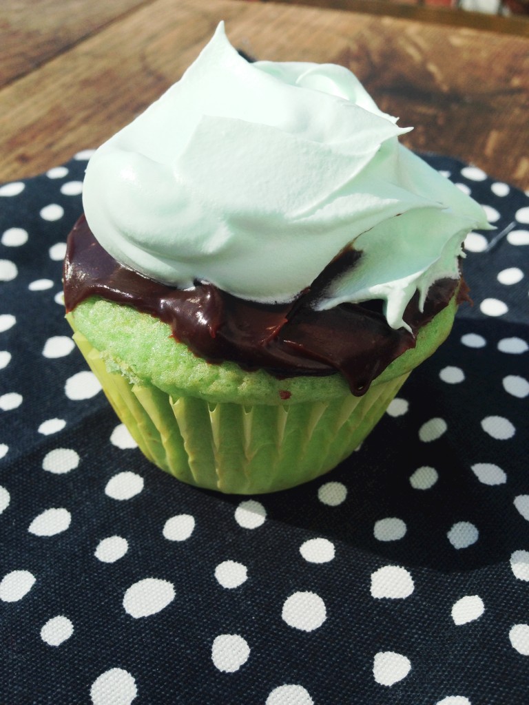 creme de menthe cupcakes 24