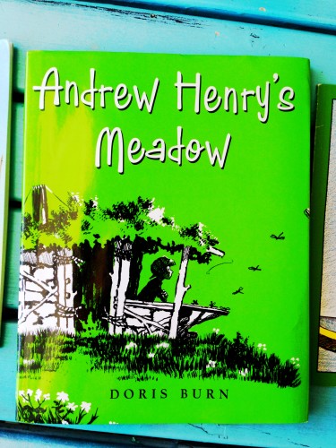 Andrew Henry's Meadow- an excellent picture book about a creative boy.