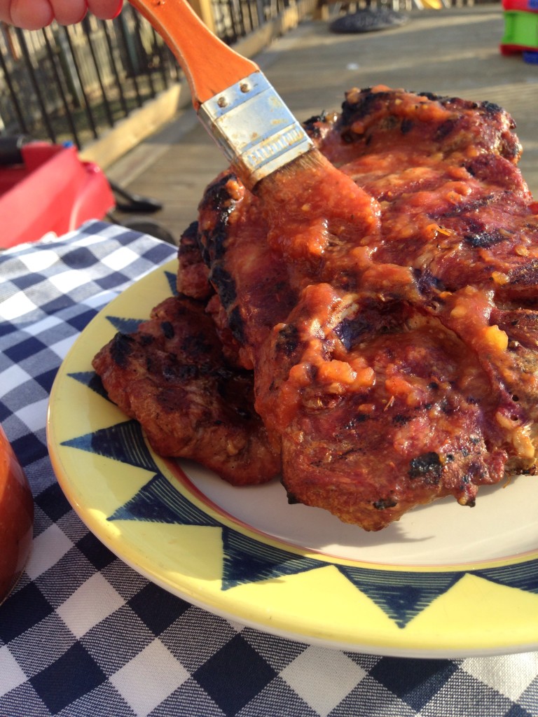 Mango BBQ Sauce The Gingham Apron