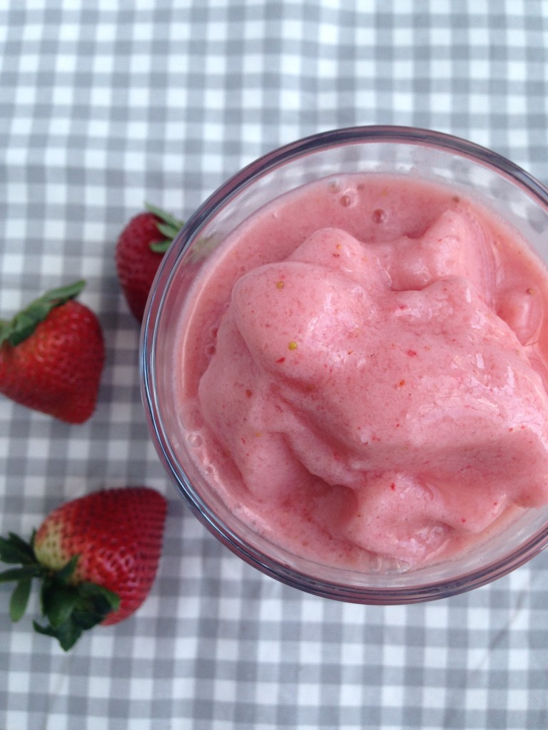 Salty and Sweet Strawberry Smoothie