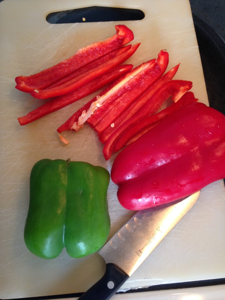 Balsamic Lime Chicken Fajitas