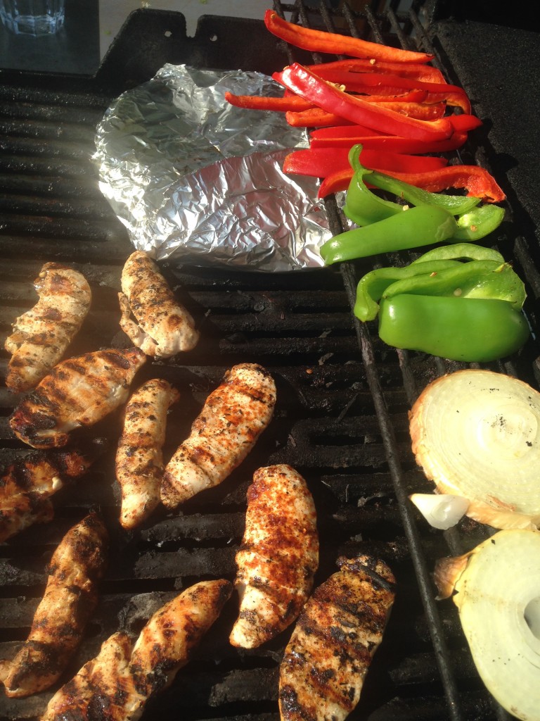 Balsamic Lime Chicken Fajitas