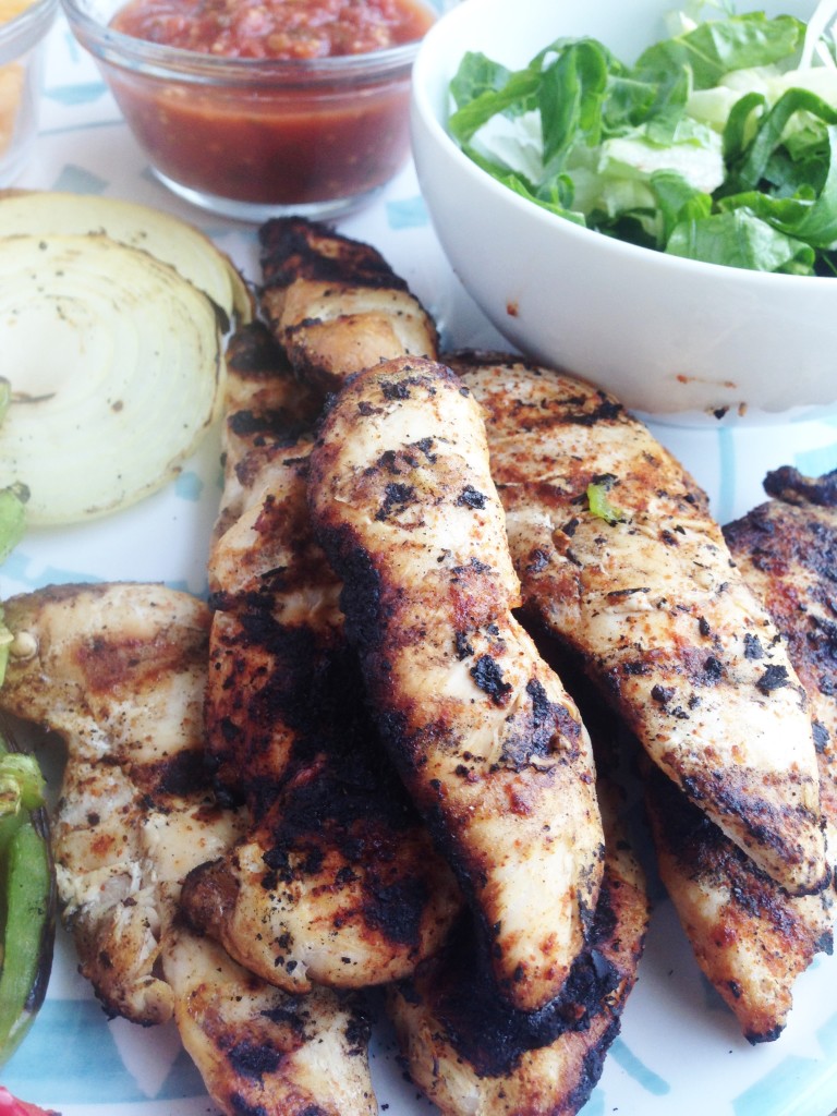 Balsamic Lime Chicken Fajitas