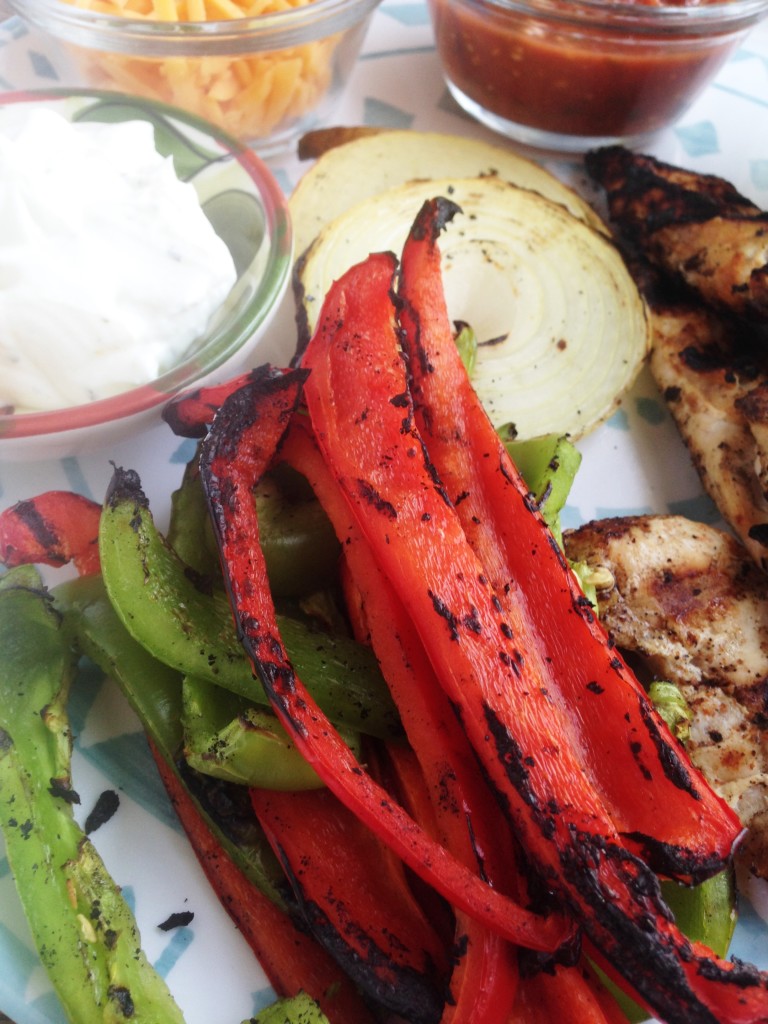 Balsamic Lime Chicken Fajitas