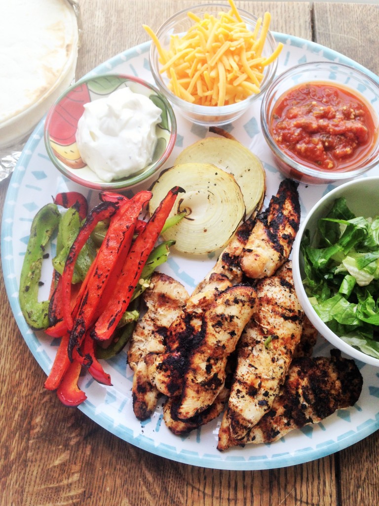 Balsamic Lime Chicken Fajitas