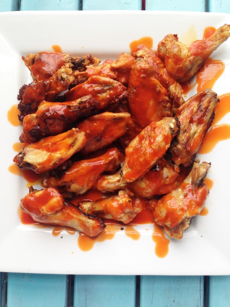 Easy Baked Buffalo Wings from Trim Healthy Mama