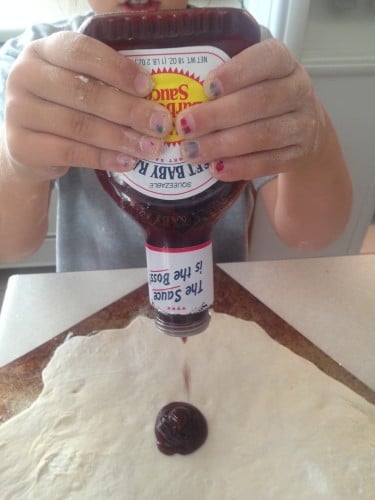 BBQ Chicken Pizza with Cilantro
