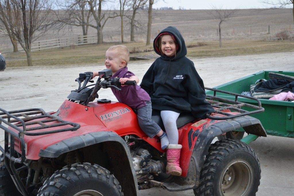 Lovin' the 4-wheeler