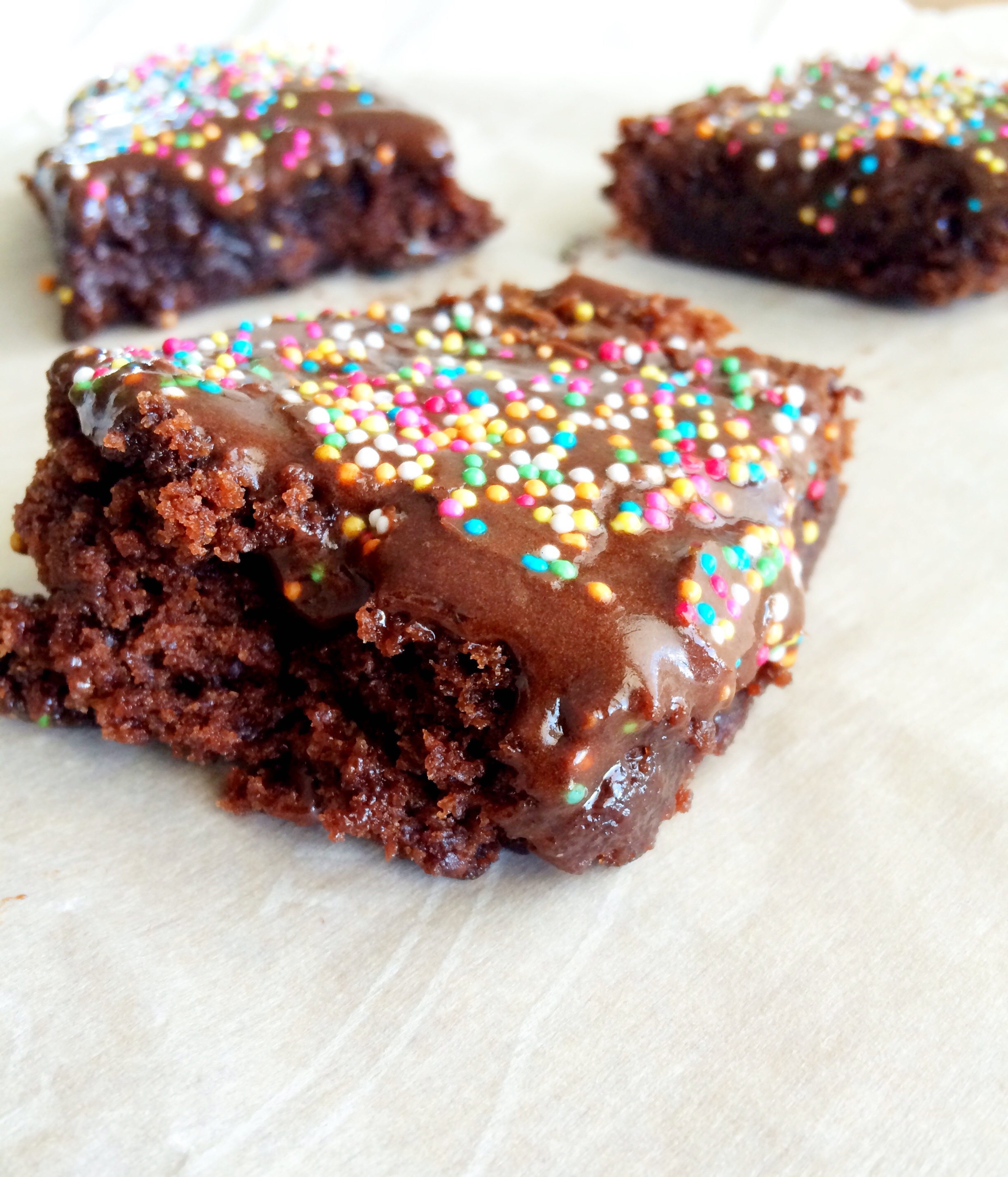 Homemade Brownie Frosting The Gingham Apron