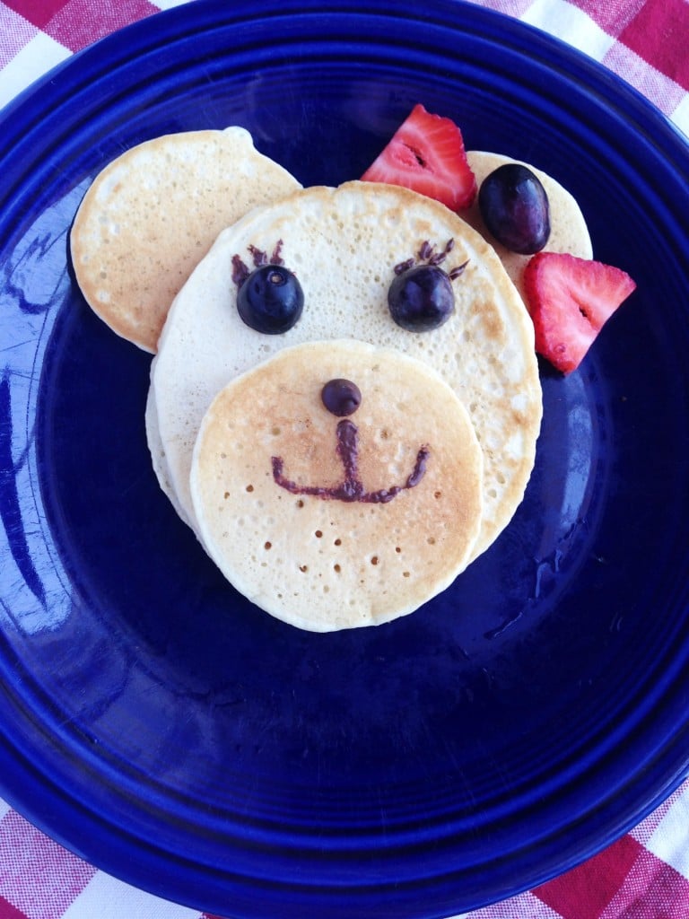 Teddy Bear Pancakes