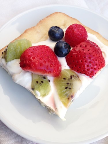 Quick and Easy Fruit Pizza