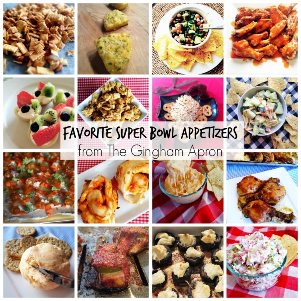 Favorite Super Bowl Appetizers from The Gingham Apron
