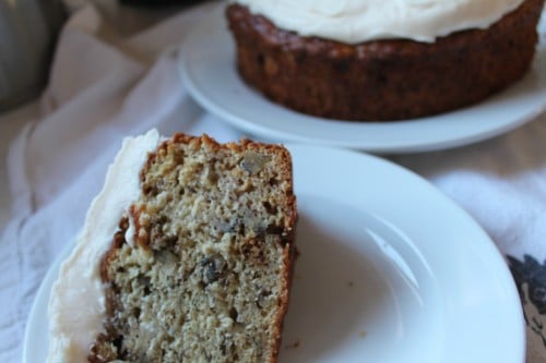 old fashioned banana cake