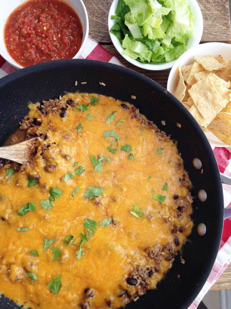 Beef Taco Skillet