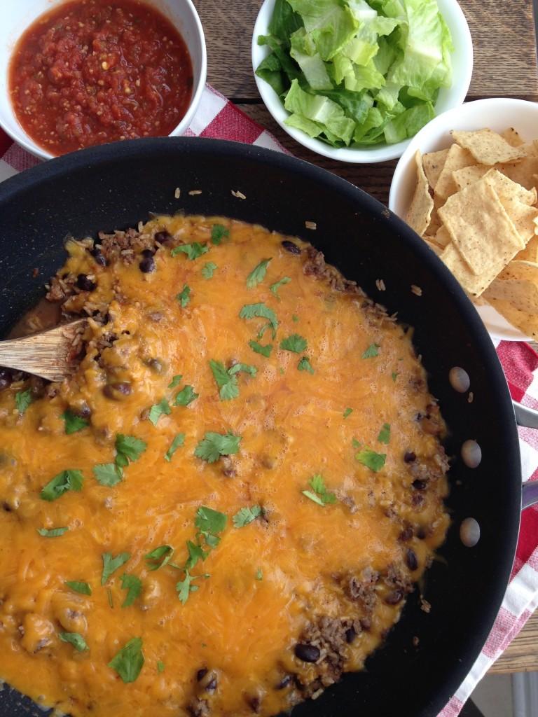 Beef Taco Skillet