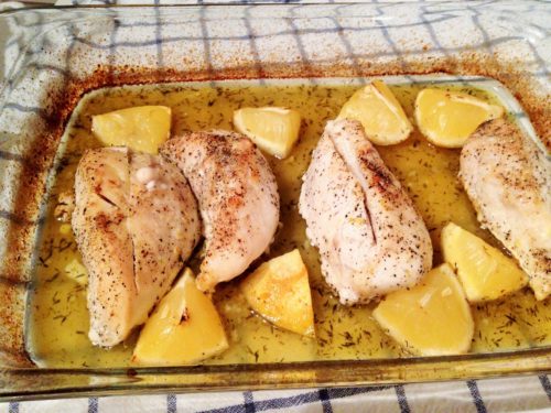 lemon garlic chicken