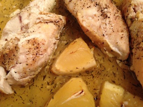lemon garlic chicken