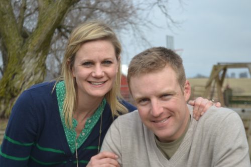 Joe and Molly What a handsome couple!