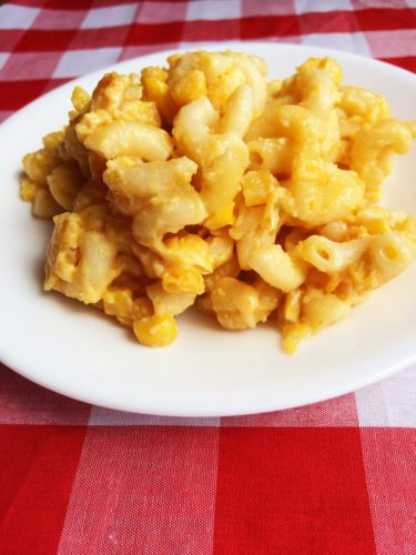 Cheesy Macaroni and Corn Casserole
