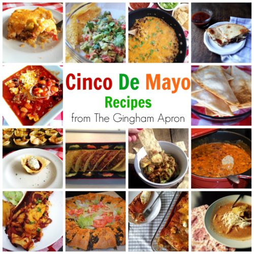 Cinco De Mayo Recipes from The GIngham Apron