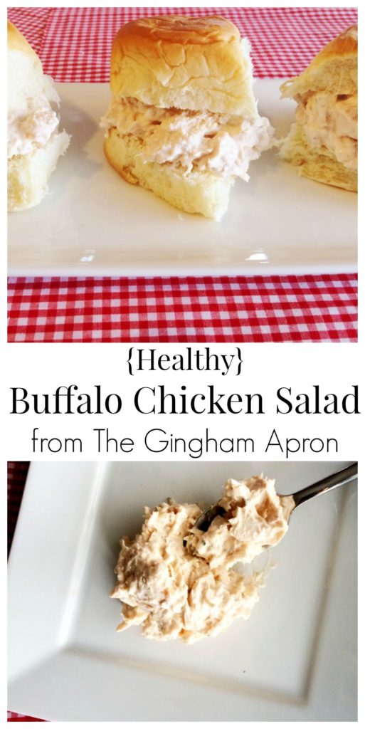 Healthy Buffalo Chicken Salad