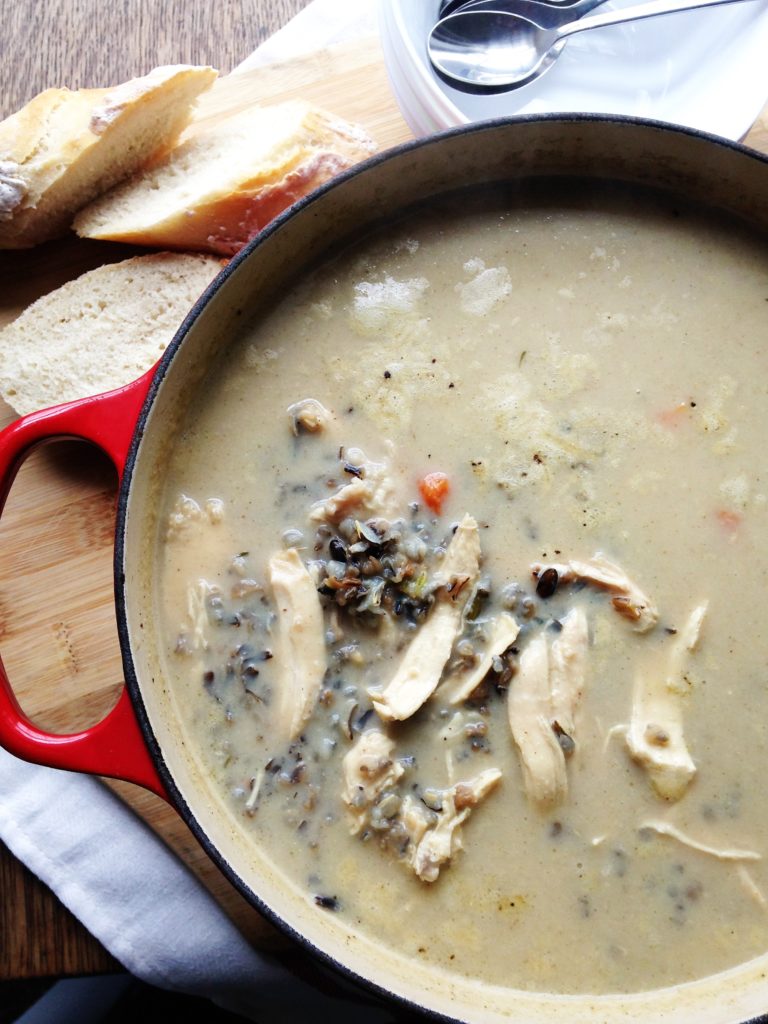 Creamy Chicken and Wild Rice Soup