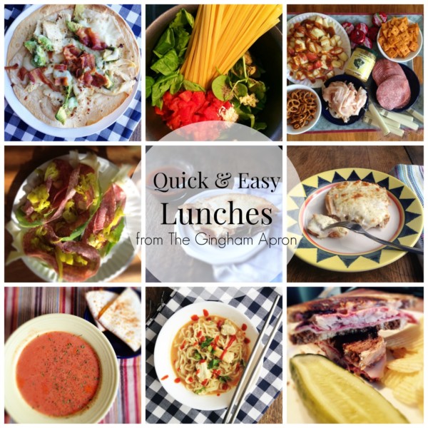 Quick and EAsy Lunches