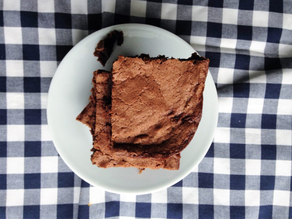 One Bowl, Five Ingredient Brownies