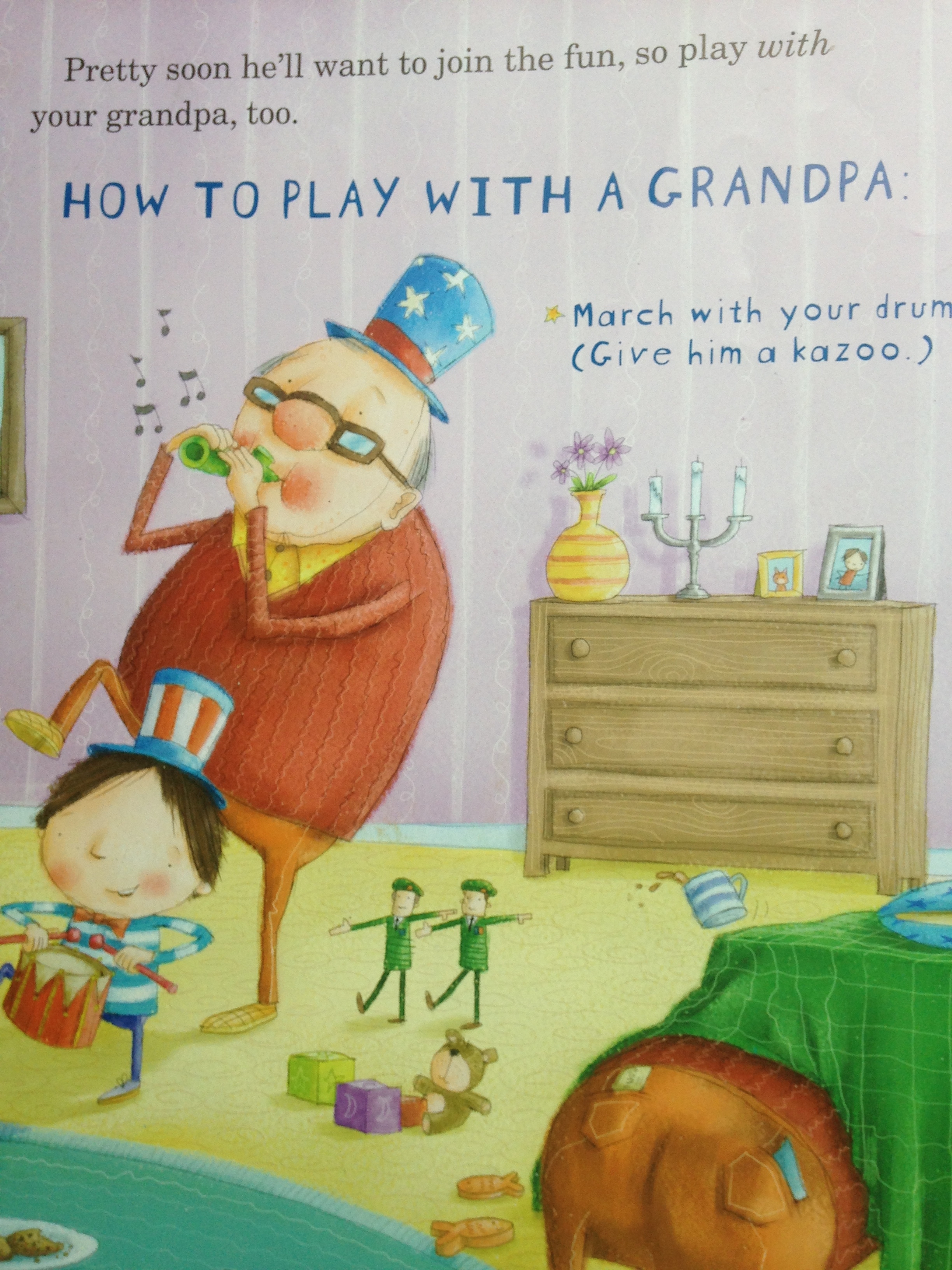 How to Babysit A Grandpa The Gingham Apron