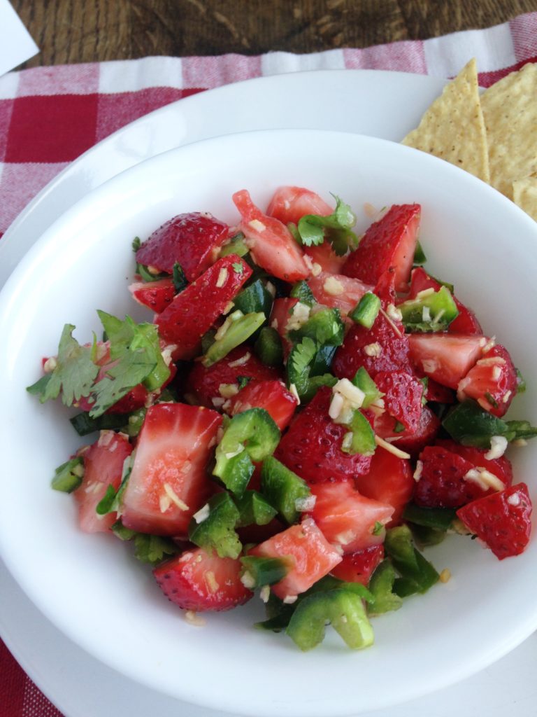 Strawberry and Jalapeno Salsa