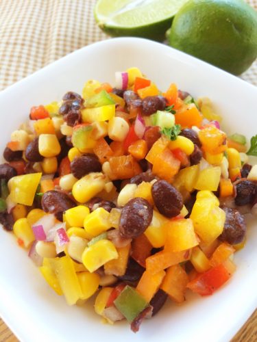 black bean and corn salsa