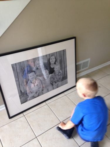 DIY Huge Letter and Picture Art (it's CHEAP!)