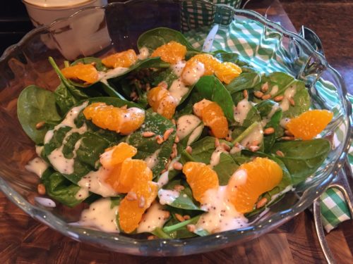 Fresh Spinach Salad