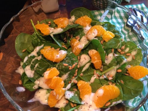 Fresh Spinach Salad