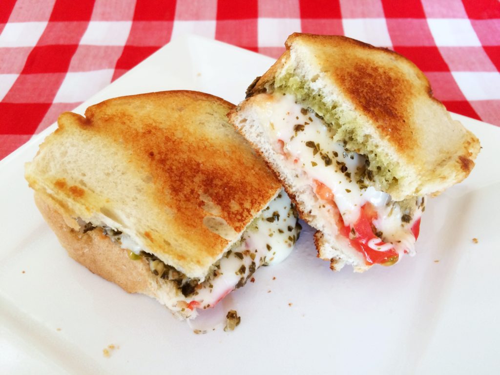 Caprese Grilled Cheese