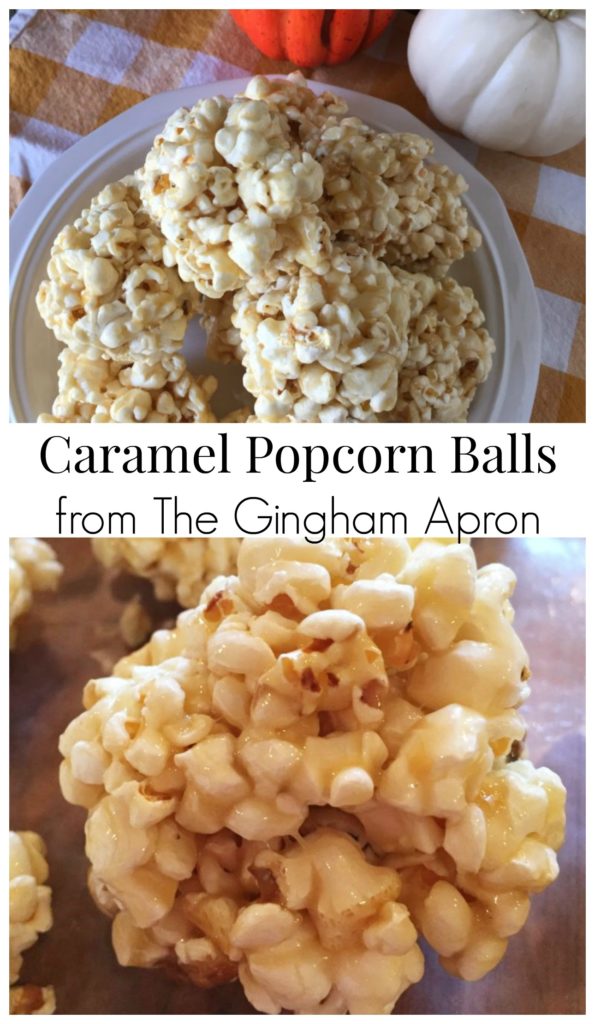 Caramel Popcorn Balls 