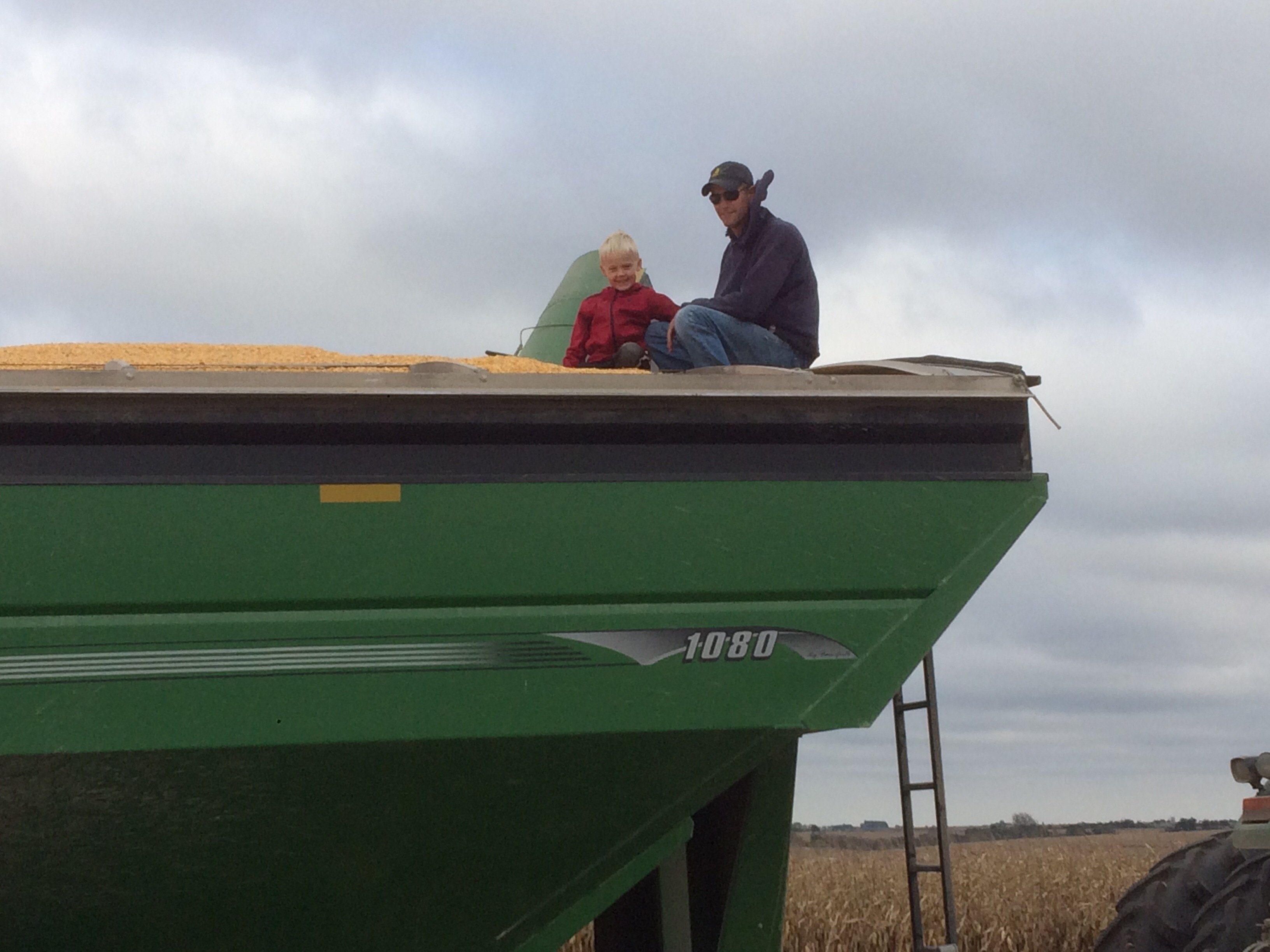 hanging out with dad