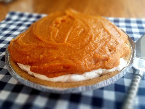 Double layer Pumpkin Pie
